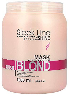 STAPIZ SLEEK LINE BLUSH BLOND Maske für blondes und rotes Haar, 1er Pack (1 x 1000 ml)