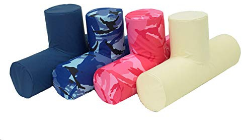 T-Roll Leg Positioning Aid - Leg Support Cushion. Size Large (Blue)