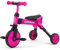 Dreirad Laufrad für Kinder 2in1 Grande Milly Mally, rosa