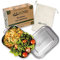EcoYou Premium Brotdose aus Edelstahl - 800 ml Lunchbox inkl. Trennwand - Bentobox auslaufsicher als Vesperdose für Erwachsene & Kinder - Brotbox mit Fächern für Büro, Schule und Kindergarten