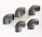 Lot de 5X Coudes 90° 40mm 4cm PVC Pression PN16 / Piscine et arrosage 40mm F/F