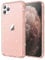 JETech Glitzer Hülle für iPhone 11 Pro, 5,8 Zoll, Bling Glitter Stoßfeste Stoßstange Handyhülle, Niedliche Glitzernde für Frauen und Mädchen (Roségold)