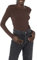 Amazon Essentials Camiseta de Cuello Redondo y Manga Larga de Corte Estándar (Disponible en Tallas Grandes) Mujer, Expresso, XL