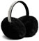 Gifts Treat Damen Kinder Mädchen Verstellbarer Winter Ohrenschützer Ohrenwärmer Schwarz Diamanten, Einheitsgröße