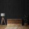Slat Wall Panelling - Wood Panels for Walls - Contemporary 3D Wall Panels Cladding - Decorative & Sound Absorbing Acoustic Panels Slatted Wooden Slats Wall Panel (Black Oak)