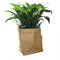 Cabilock en Papier Kraft Décoratif Réutilisable Cache-Pot De Fleurs Lavable Récipient en Papier Kraft Marron Décoratif De Taille L