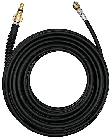 10 Meter Profi Rohrreinigungsschlauch Set für Hochdruckreiniger kompatibel mit u.a. Parkside Duro Ferrex Workzone Topcraft Kingcraft Lavor Lavorwash Trendline