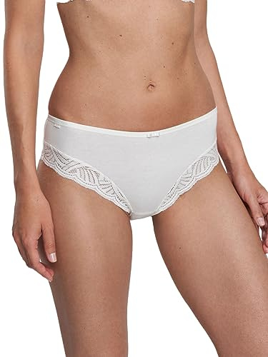 Susa Damen Hipster Slip Nizza I Unterwäsche für Frauen I Softe Slips I Mikrofaser Damen Unterwäsche I Elastisch und bequem I Spitzen Slip Damen