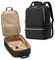 bergsalz Nero Zaino Donna Uomo Zaino Sportivo Impermeabile Zaino Da Palestra Con Scomparto per Tasca Umida Zaino Da Viaggio Aereo Bagaglio A Mano Zaino Fitness Casual
