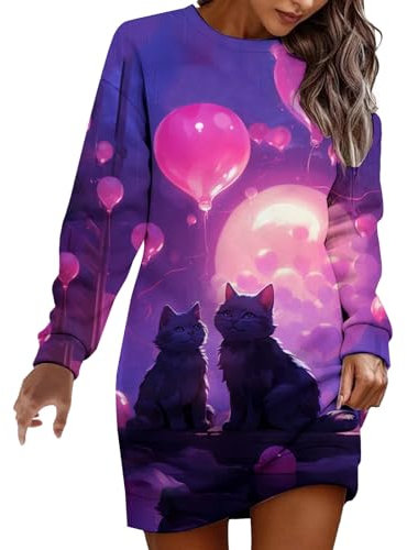 XTBFOOJ t Shirt San Valentino Uomo Intimo Uomo Maglietta Maglietta Cotone Donna Maglietta Bianca Bambina Manica Lunga t Shirt Vintage Tazze Nonni Coppia t Shirt Natale Pullover Verde Uomo