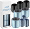 xnicx Juego de 9 Rulos Térmicos Cerámicos para Cabello,Rizador de Rulos Pelo Grandes sin Calor,Heatless Hair Curlers Rollers para Pelo Largo,Corto,Adecuado para Mujeres,3 Tamaños (60,48,36mm)