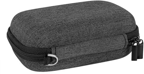 Geekria Shield Earbuds Case Compatible with JBL Endurance Zone, Sony WF-1000XM3, Bose SoundSport Free True Wireless Earbud, Replacement Hard Shell Travel Carrying Bag with Carabiner Clip