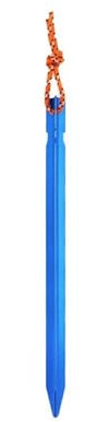 Vordach Nagel 10 Stück 18 cm Aluminiumlegierung Yard Canopy Heringe Gartenpfähle Bodennagel Heavy Duty Hängematte Campingzubehör Zeltheringe (Color : Blue)