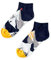 Dedoles Chaussettes Unisexe Homme Femme & Enfants beaucoup designs amusants Football gauche droite différent, couleur: Gris, désign: Coucher de soleil sur la montagne (socquettes), taille: 39-42