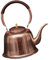 Baoblaze Tea Kettle,Copper Kettle,1L Wrapped Handle Copper Teapot,Coffee Pot for Induction/Gas Stoves Gas Stoves Induction Hob Camping