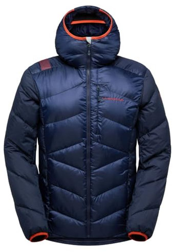 Bivouac Down Jacket Men deep sea/cherry tomato (643322) M