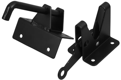 CANIGHT 1sätze Türverriegelung Mit Automatischem Schließmechanismus Für Außenbereich Für Garten Und Zauntore Einfache Installation Und Robuste Materialien Für Dauerhafte