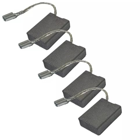 Lot de 4 balais de carbone pour meuleuse d'angle Titan TTB283GRD