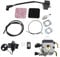 Hicello FS85 String Trimmer Carburetor Kit for STHIL FS75 FS80 FS85 Brush Cutter HS80 HS85 Hedge Trimmer with Ignition Coil Air Filter #C1Q-S42#C1Q-S186