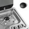 Siegvoll 8 Capuchas de Goma para Placa de Cocina Dometic, Smev y Thetford, Accesorios para Cocina de Autocaravana