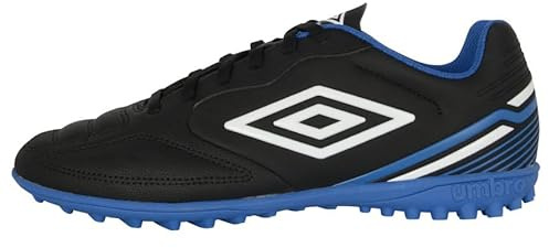 Umbro Classico 13 Tf, Scarpa da Calcio Uomo, Nero Bianco Royal, 40 EU
