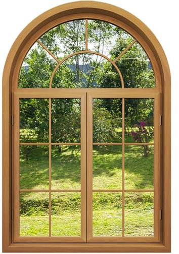 Casiler Etiqueta De Pared De Ventanas Falsas Extraíble 3D Paisaje Natural Ventanas De Imitación Calcomanías De Pared Pegatinas Murales para Decoración De Sala De Estar del Dormitorio