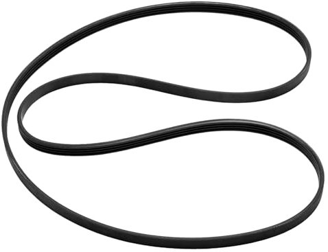 Hoypeyfiy 461971410191 4 Rippen Waschmaschinenriemen, Keilriemen Breite 9 mm Umfang 1238 mm, Ersatz für Hanseatic Ersatz für Whirlpool Ersatz für Bauknecht