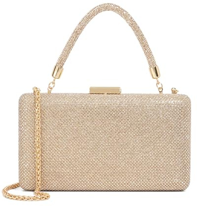 Dune London BEAUT Diamante Handle Evening Bag Clutch Bag