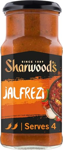 Sharwood's Indian Jalfrezi Curry Cooking Sauce 420g (Pack of 6)
