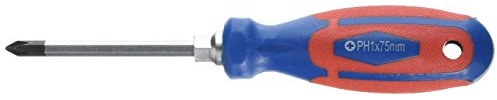 Con: P cpt353001 Schraubendreher mit 2 C-handle, silber/blau/rot, Größe PH 1