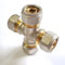 20er Schraubfitting - Kreuzstück für Aluverbundrohr, Schraubfitting 20x2, DVGW
