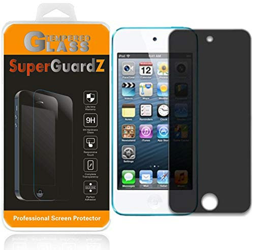SuperGuardZ Displayschutzfolie aus gehärtetem Glas für iPod Touch 7 / iPod Touch 6 / iPod Touch 5, Kratzfest, blasenfrei, lebenslange Ersatz.