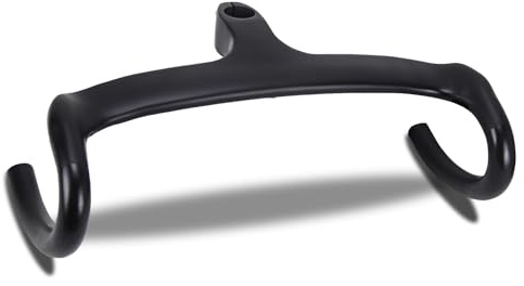 RXL SL 1-1/8manubrio bici da corsa carbonio manubrio bici da corsa piatto routing interno UD opaco 400 * 100mm