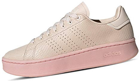 Adidas Advantage Bold, Scarpe da Tennis Donna, Lino/Lino/Spirito Rosa, 40 EU