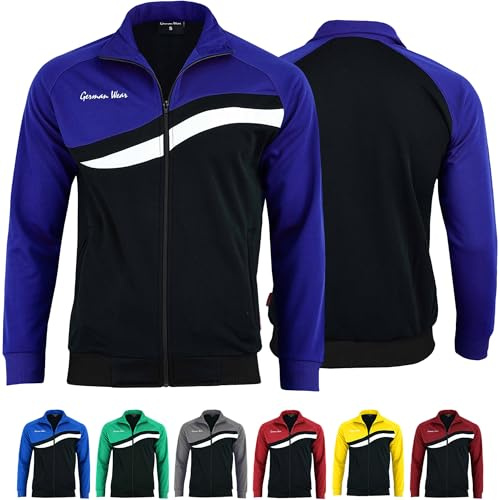 German Wear STRIKER Herren Trainingsjacke Sportjacke Joggingjacke
