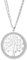 Collana lunga in acciaio inox a doppio strato, con ciondolo a forma di albero della vita, con cristalli scintillanti, gioiello da donna, collana maglione, catena regalo per mamma, moglie