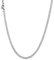 U7 Damen Herren Panzerkette Collier Edelstahl 46cm Panzer Halskette 3mm breit kubanische Gliederkette Hip Hop Link Necklace Modeschmuk Accessoire für Jungen Mädchen