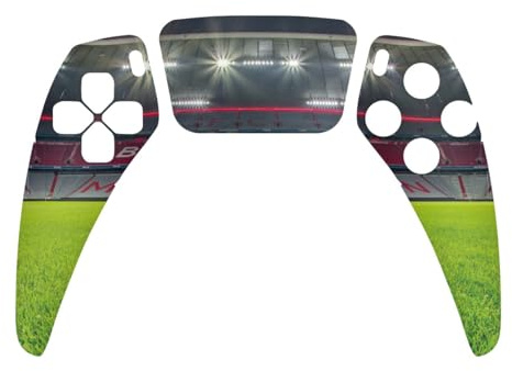 DeinDesign Skin kompatibel mit Sony Playstation 5 Controller PS5 Folie Sticker FC Bayern München Stadion FCB