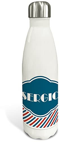 Bouteille d'eau personnalisée. Bouteille personnalisée. Bouteille en acier inoxydable. Bouteille isotherme double couche. Sans BPA. 500 ml et 750ml. Fête des pères. Cool dad