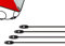 OSQAR® Elastische Latexspanner 4stk. 60cm elastische Spanngurte, Multifunktional, zur Befestigung für Warntafel Italien und Spanien, Gepäckspanner Fahrrad, Spanngurt elastisch für Warntafel Wohnmobil