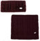 AnJuHoPa Snood Winter Frauen Zopfmuster Schal gestrickt Halswärmer Thermal Fleece gefüttert Klassischen Stil HeadNeck2pcsBGY