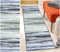 DTUQYX Teppich Läufer Flur Küche rutschfest 90 x 400CM, Polyester Waschbar und Dauerhaft, Schlafzimmer Muster Carpet, für Wohnzimmer Büro Esszimmer, Anpassbar Teppichläufer Meterware