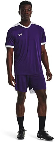 Under Armour Maquina 3.0 Shorts Pantaloncini, (500) Viola / / Bianco, M Uomo