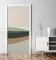 MyMaxxi - Tür bekleben mit Türtapete Türposter Türfolie Selbstklebend 90x200 Boho Nr. 2 Weg - Tür verschönern Türaufkleber Türklebefolie Kunst Abstrakt minimalistisch beige grün