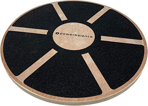 RPM Power Balance Wobble Board – Massivholz-Balance-Board für Konzentriertes Kerntraining, Bein- und Oberkörperstärkung - (Wackelbrett - Classic)