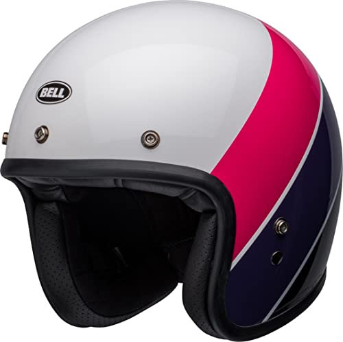 Bell Custom 500 Riff Jethelm (White/Pink,M (57/58))
