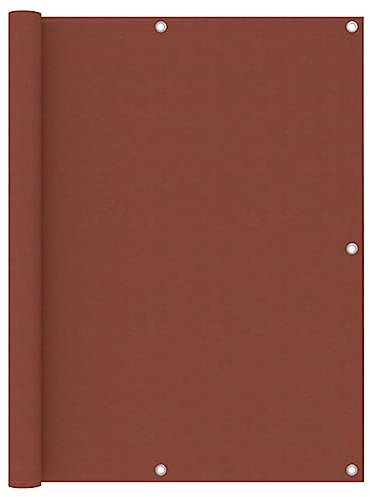 HIGSOSE Brise-Vue pour Balcon Terre Cuite 120x300 cm en Tissu Oxford Écran de Jardin Imperméable et Résistant au Vent Couverture de Confidentialité Paravent Extérieur Auvent Terrasse Piscine