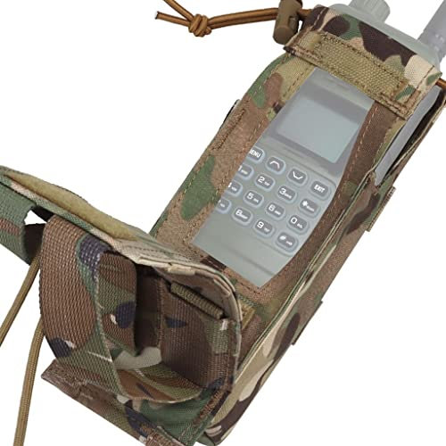 TS TAC-SKY Pochette pour Radio Tactique PRC 152/148MOLLE Ceinture De Chasse sous-Pull Étui pour Talkie-walkie Pochette De Transport (Color : CP)