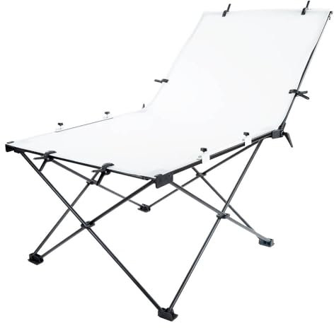 Godox 100x200cm FPT100 Foldable Product Photography Shooting Table Collapsible Frame Translucent Matte Frosted PVC Reversible Surface 90°-180° Adjustable Angle E-Commerce Macro Photography