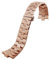 TIOYW Edelstahl Uhrenarmband Für vacheron constantin 4500V 5500V 7900 p47040 Uhrenarmband vc Convex Mund 7mm 8mm 8,5mm Uhrenarmband, 7 mm, Achat